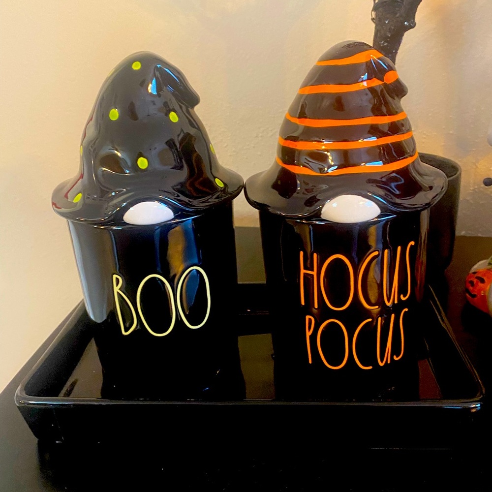 Rae Dunn Halloween Containers
